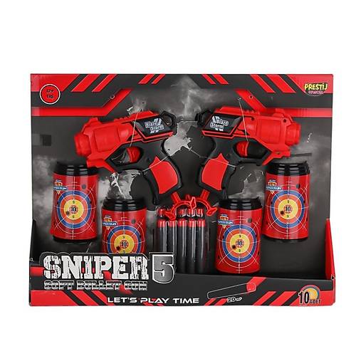 FAB 1607 Hedefli Dart Atc Tabanca -Prestij Oyuncak