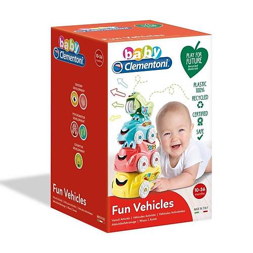 17111 Baby Clementoni - Renkli Aralar 6-36 ay