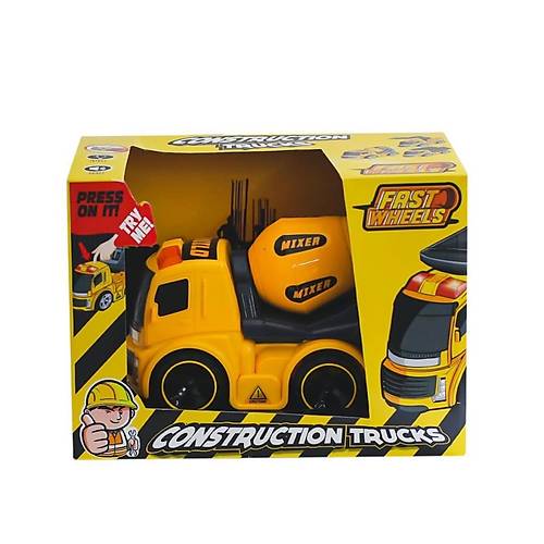 ER-240  Fast Wheels �n�aat Ara�lar� Mikser Kamyon -Erdem Oyuncak