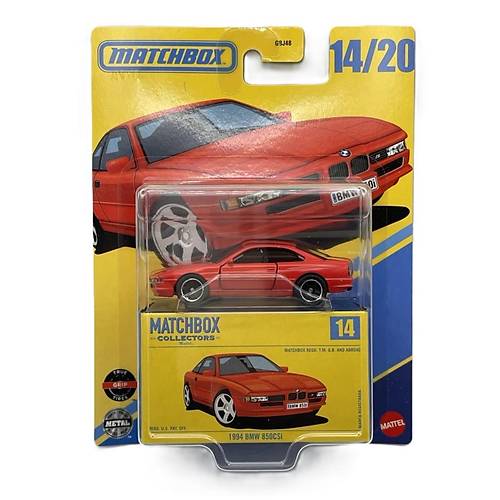 Matchbox Koleksiyon Ara�lar 1994 BMW 850CS� GBJ48 - JCL30