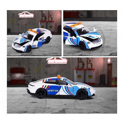 Majorette Deluxe Edition Porsche Taycan Turbo S Safety Car