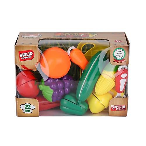 URT007-KUTU-2AB 22 PCS KES�LEB�L�EN SEBZE MEYVELER