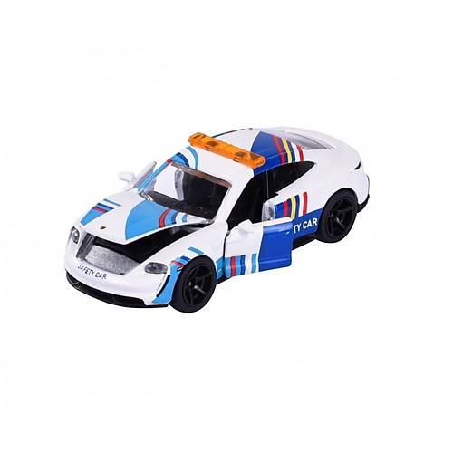 Majorette Deluxe Edition Porsche Taycan Turbo S Safety Car