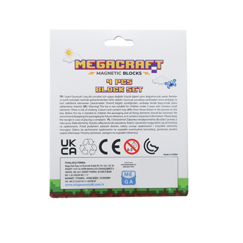 Megacraft 9 Para Gri Ta Blok
