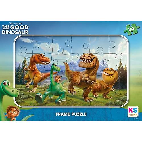 KS Puzzle 24 Par�a Good Dinosaur Frame Puzzle