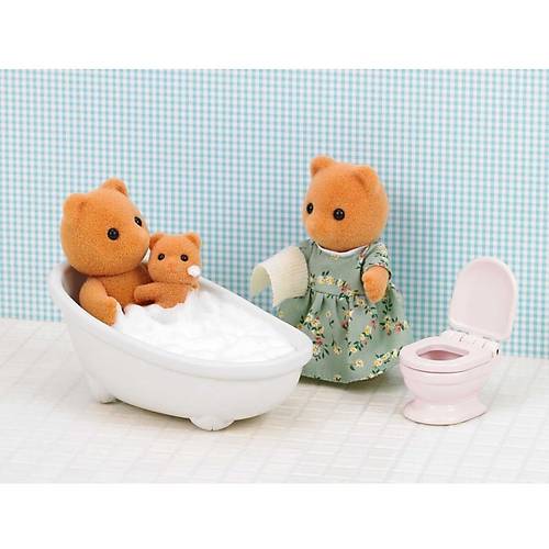 5148 Sylvanian Families Banyo ve Tuvalet Seti (figrler dahil deildir) +3 ya