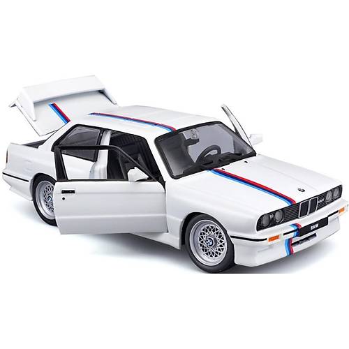 Bburago 1:24 1988 BMW M3 Model Araba - Beyaz