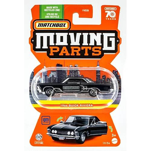Matchbox 1:64 Arabalar FWD28 HLG04 1964 BUICK RIVIERA 