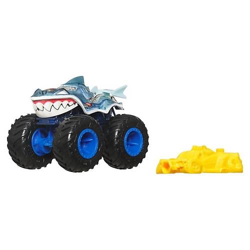 Hot Wheels Monster Trucks 1:64 Arabalar SHARKS vs DINOS GREAT BITE FYJ44-JCD73