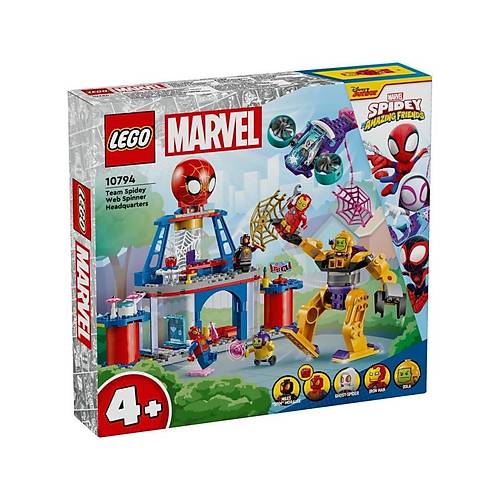 10794 Lego Marvel Spidey - Spidey Tak�m� A� �r�c� Karargah� 193 par�a +4 ya�