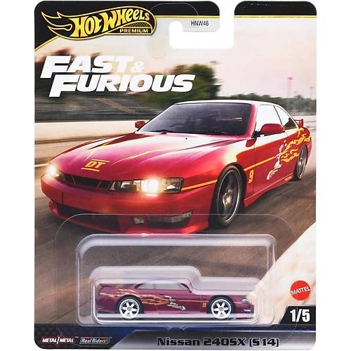 Hot Wheels Fast-Furious Premium Araba NISSAN 240SX (S14) HNW46 - JBL99