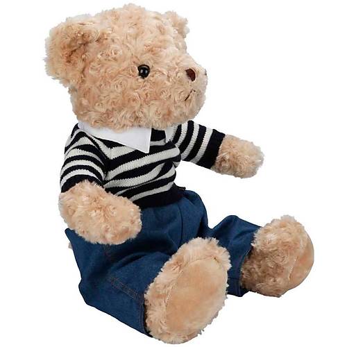 4807 Kyafetli Pelu Ay Teddy Bear 37 cm -Sunman