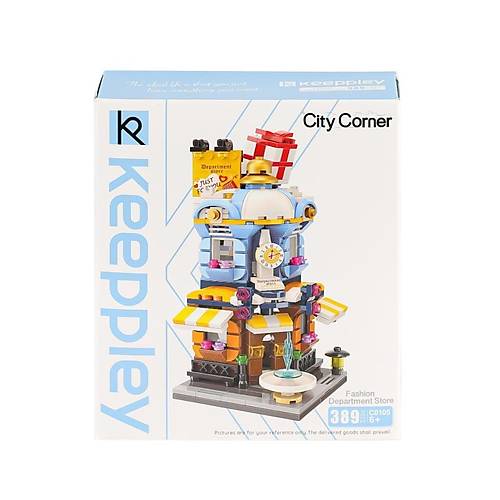 KP0105 Keeppley City Corner - Fashion Department Store 389 Para Yapm Seti