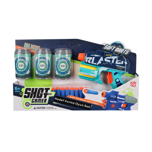 Hedefli Dart Tabancas 19 cm