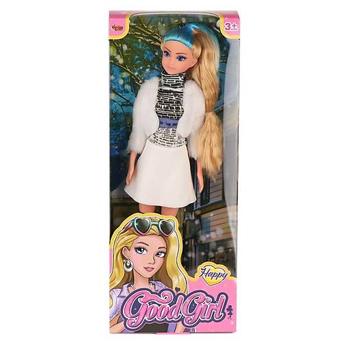 WG-115521  Ceketli izmeli Renkli Sal Bebek 29 cm -Vardem Oyuncak