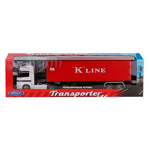 32281KW Welly Mercedes Benz T�r 1:32 -Karsan Oyuncak