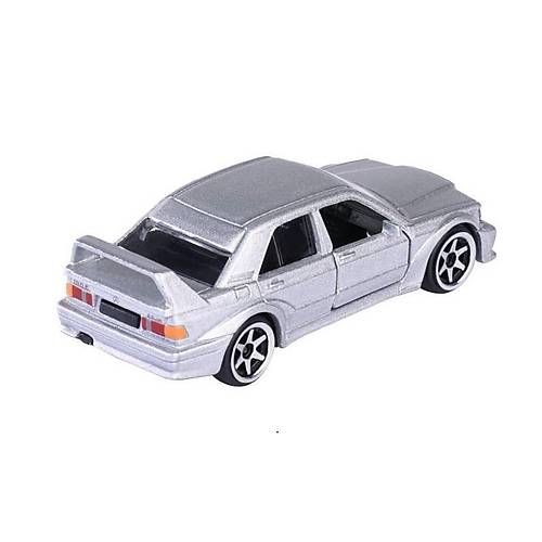 Majorette Vintage Metal Diecast Gri Mercedes Benz 190 E 2.5-16 Evo II