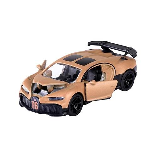 Majorette Delks Aralar Kahverengi Bugatti Chiron Pur Sport