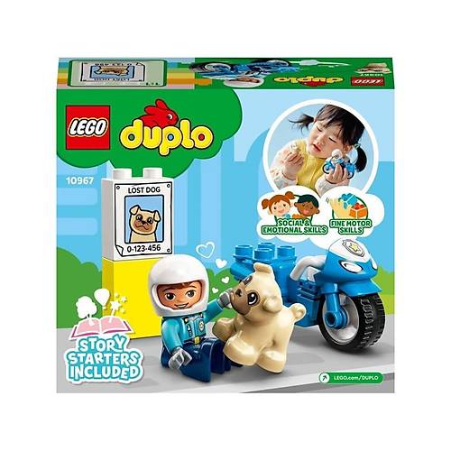 10967 Lego Duplo - Polis Motosikleti 5 para +2 ya