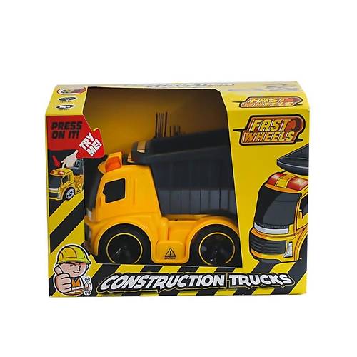 ER-242 Fast Wheels �n�aat Ara�lar� Damperli Kamyon -Erdem Oyuncak