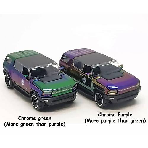 Majorette Premium Cars Metal Rainbow Serisi 2024 (zel Renkli) GMC HUMMER EV