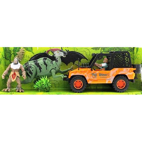 Dinozor Avc�s��Jeepli Oyun Seti
