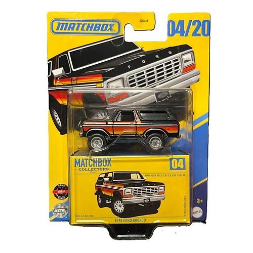 Matchbox Koleksiyon Ara�lar GBJ48 - JCL35 1978 FORD BRONCO