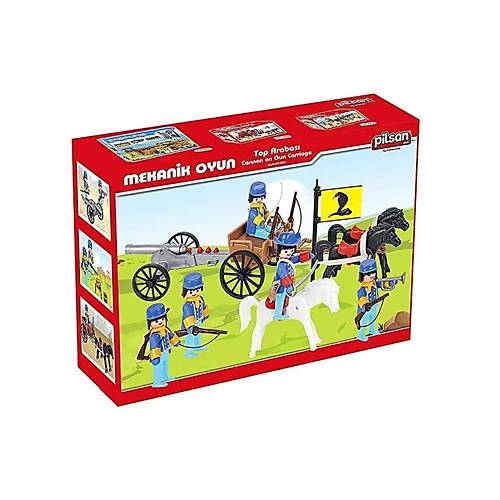 04 004 Mini Mekanik Seri 4 Top Arabas -Pilsan Oyuncak