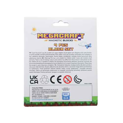 Megacraft 9 Para Pencere Kaya Altn Blok