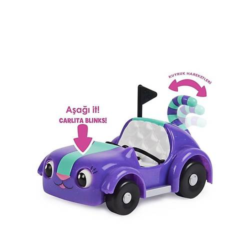 6062145 Gabbys Dollhouse Pandy Paws ve Carlita Araba