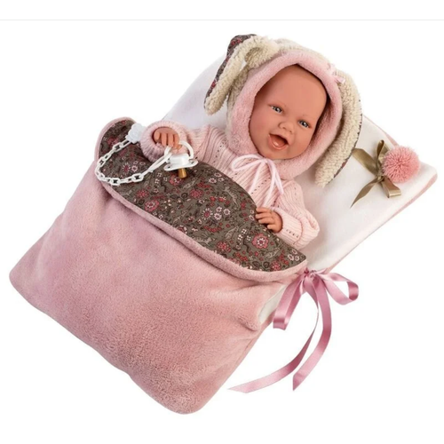 Llorens Uyku Tulumlu Yenidoan Glen Bebek Mimi 40 cm