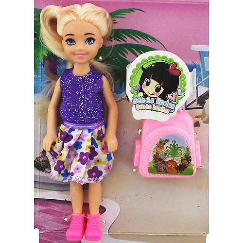 Baonier Mor �i�ek Elbiseli Bebe�im Seyahatte