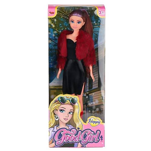 WG-115521  Ceketli izmeli Renkli Sal Bebek 29 cm -Vardem Oyuncak