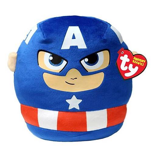 Ty Squishy Beanies Kaptan Amerika Yast�k 25 cm