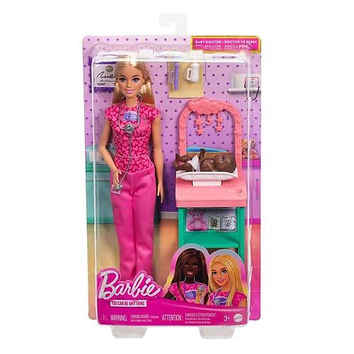 JCR71 Barbie Bakm Temal Kariyer Oyun Setleri