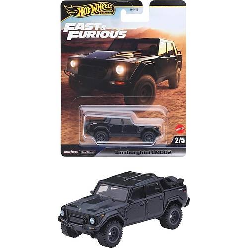 Hot Wheels Fast-Furious Premium Araba LAMBORGHINI LM002  HNW46 - JBL86