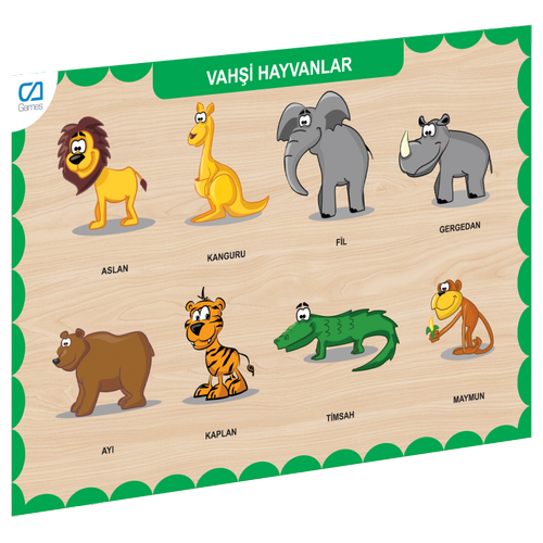 CAAHS-3213 CA GAMES AH�AP VAH�� HAYVANLAR BUL-TAK