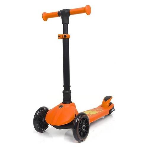 LB2005 Lamborghini Turuncu Renk Scooter Ikl Tekerlek