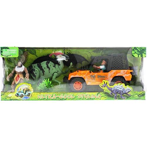 Dinozor Avc�s��Jeepli Oyun Seti