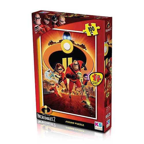 INC714 KS Incredibles / 100 Para Puzzle