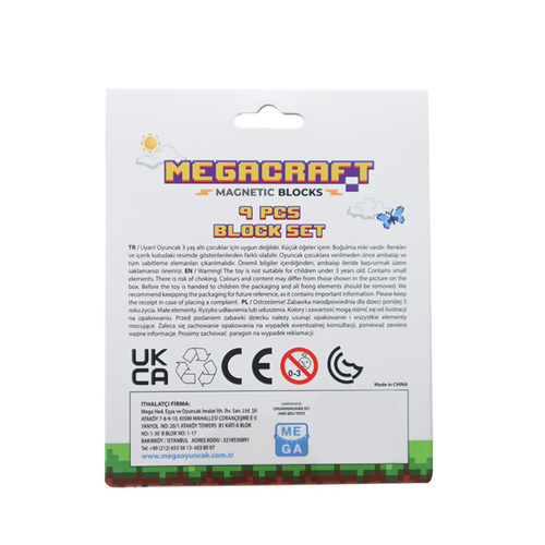 Megacraft 9 Para Kum Blok