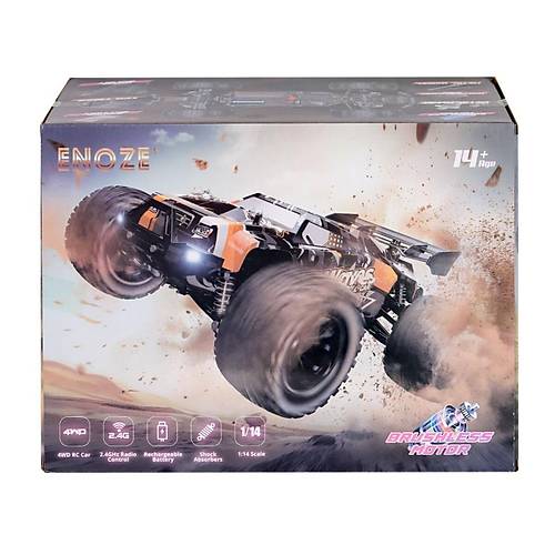 001E Kumandal� 4x4 F�r�as� Motor 1:14 Gaser Arazi Arac� -Gepettoys