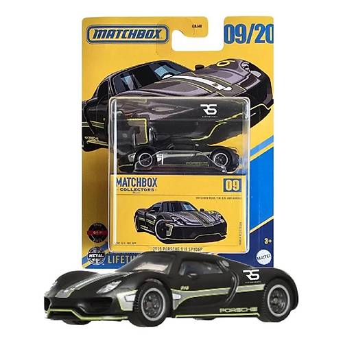 Matchbox Koleksiyon Ara�lar 2015 PORSCHE 918 SPYDER  GBJ48 - JCL37 