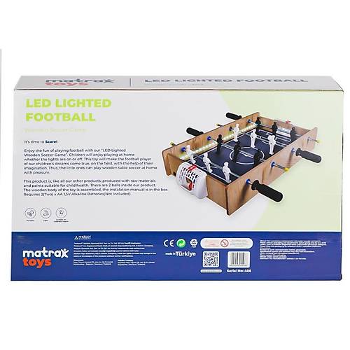 406 Ahap LEDli Masa Ma Oyunu -Akiek Oyuncak