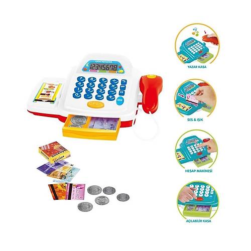 HUA-66109 Ikl Sesli Yazar Kasa -Vardem Oyuncak