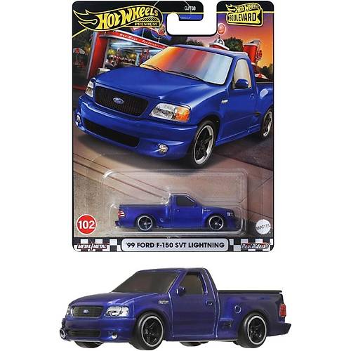 Hot Wheels Boulevard Premium Aralar GJT68 - HRT60 99 FORD F-150 SVT LIGHTNING