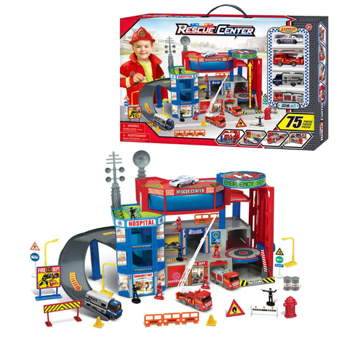 Express Wheels Kurtarma Merkezi Oyun Seti