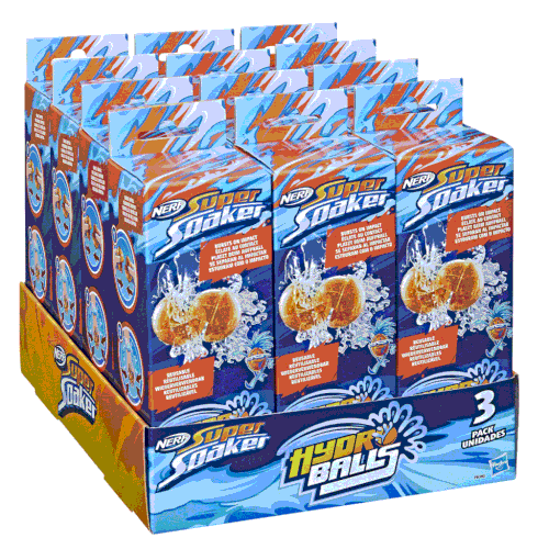 F6392 Nerf Super Soaker Hydro Balls 3l� +6 ya�
