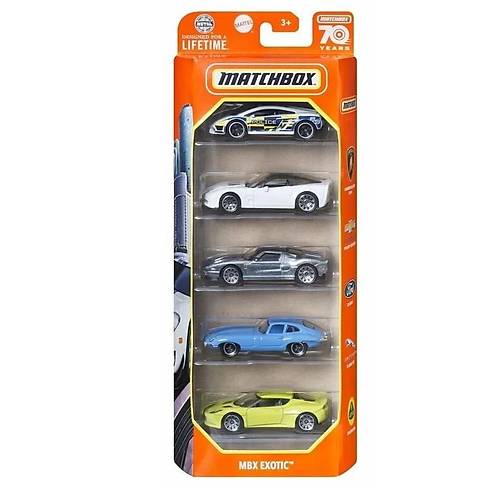 Matchbox Metal Be�li Araba Seti MBX EXOTIC C1817-HCJ01