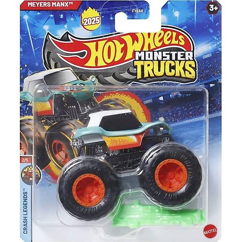 Hot Wheels FYJ44 Monster Trucks 1:64 Araba MEYERS MANX JCD78
